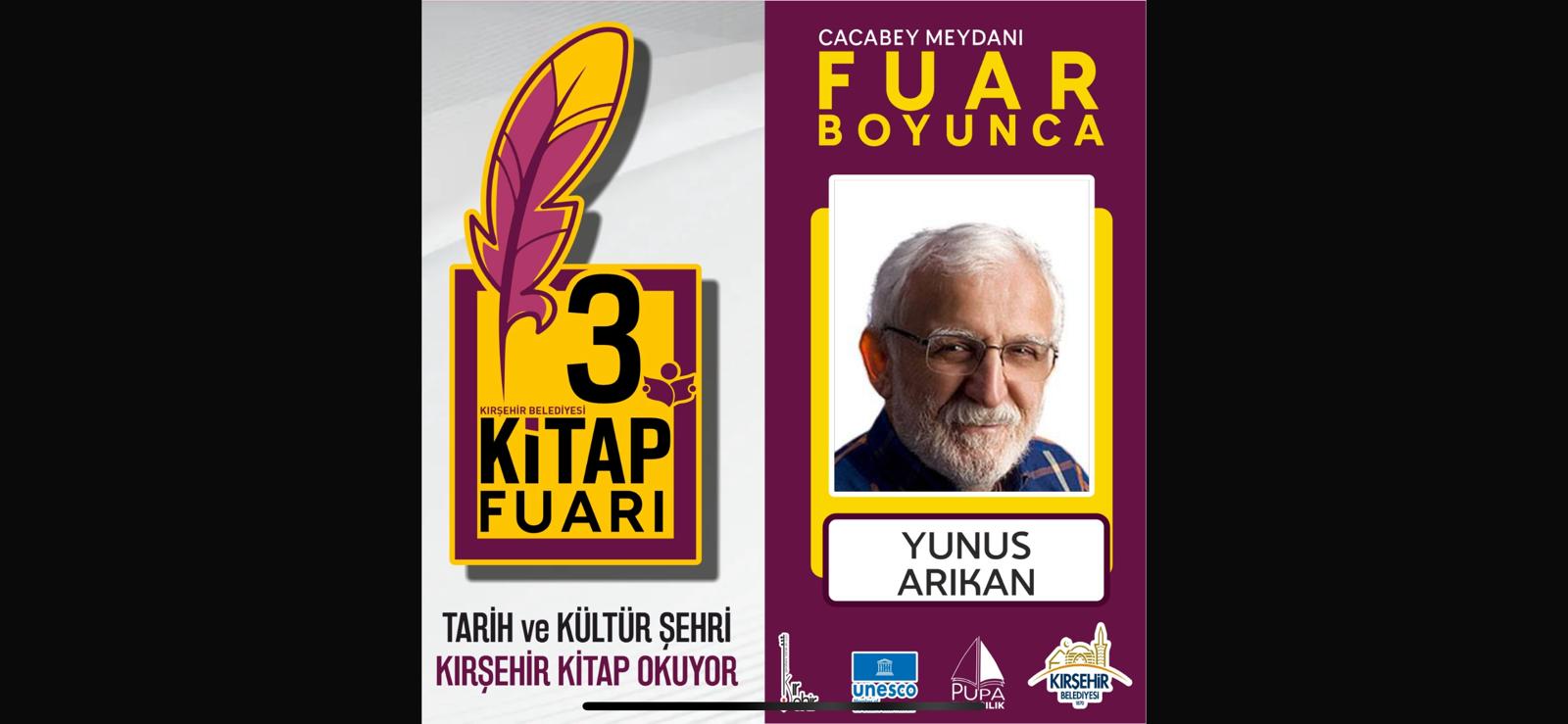 3. KİTAP FUARI "YUNUS ARIKAN" İMZA