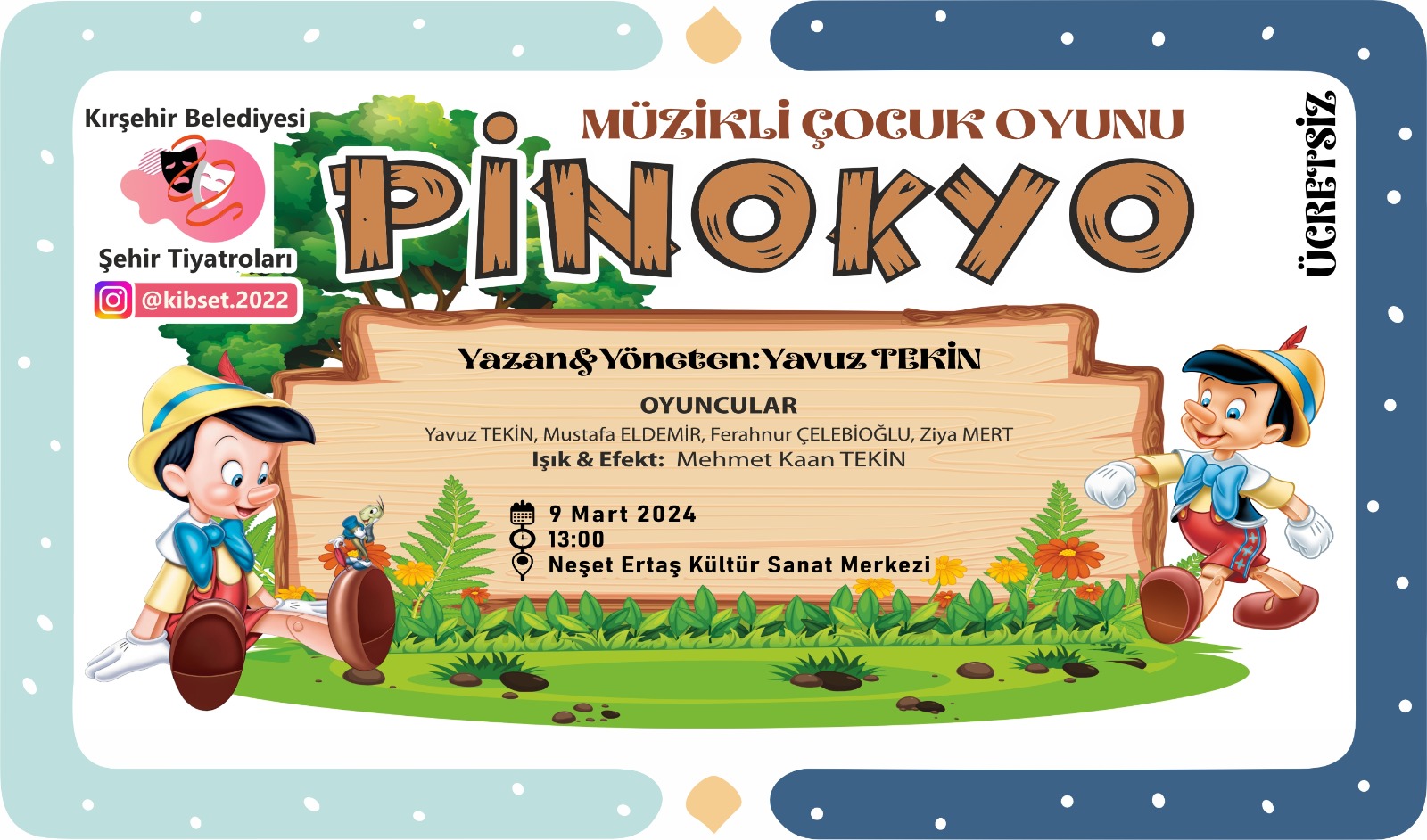 Pinokyo Çocuk Oyunu