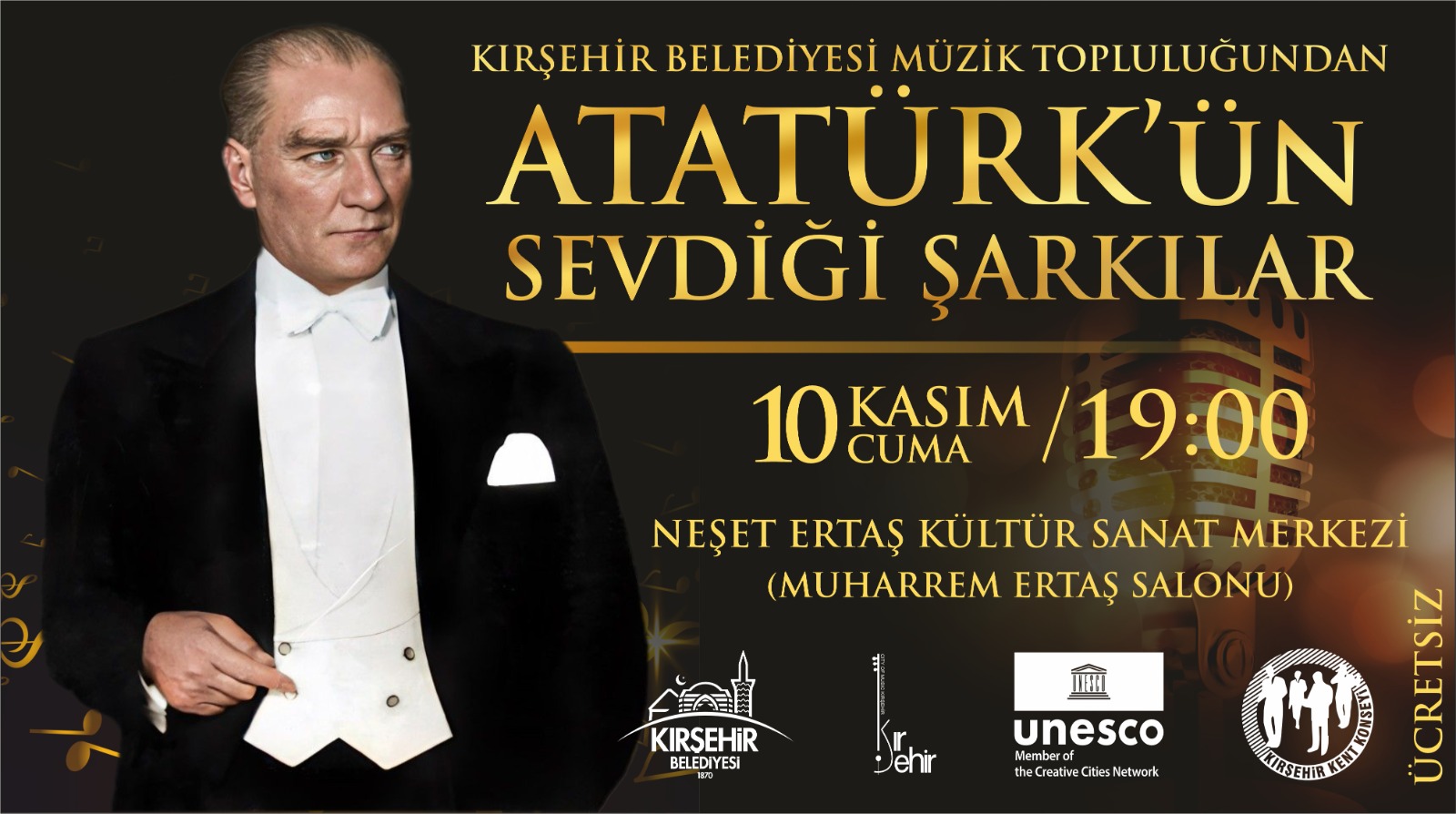KONSER “Atatürk’ün Sevdiği Şarkılar”