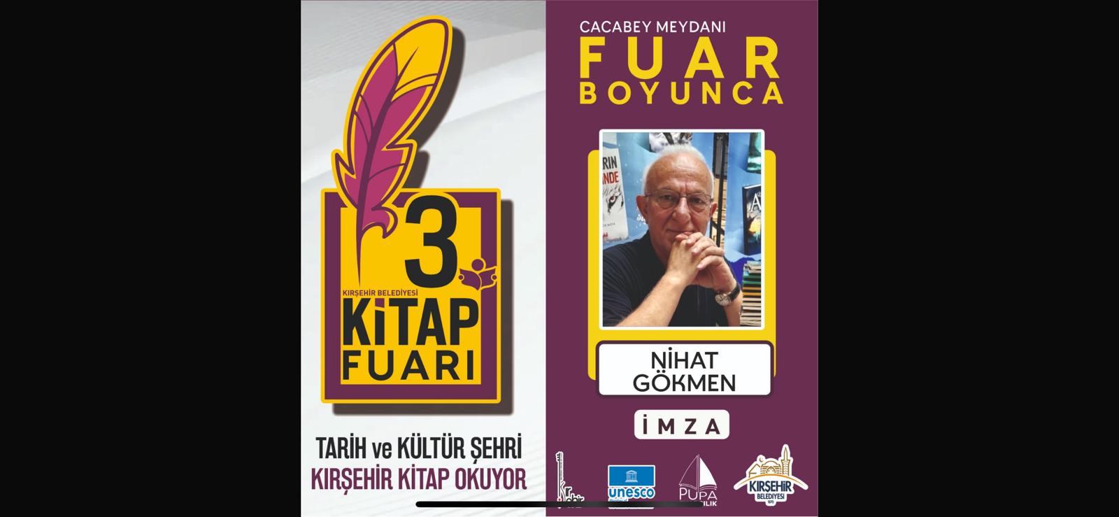 3. KİTAP FUARI "HİKMET GÖKMEN" İMZA