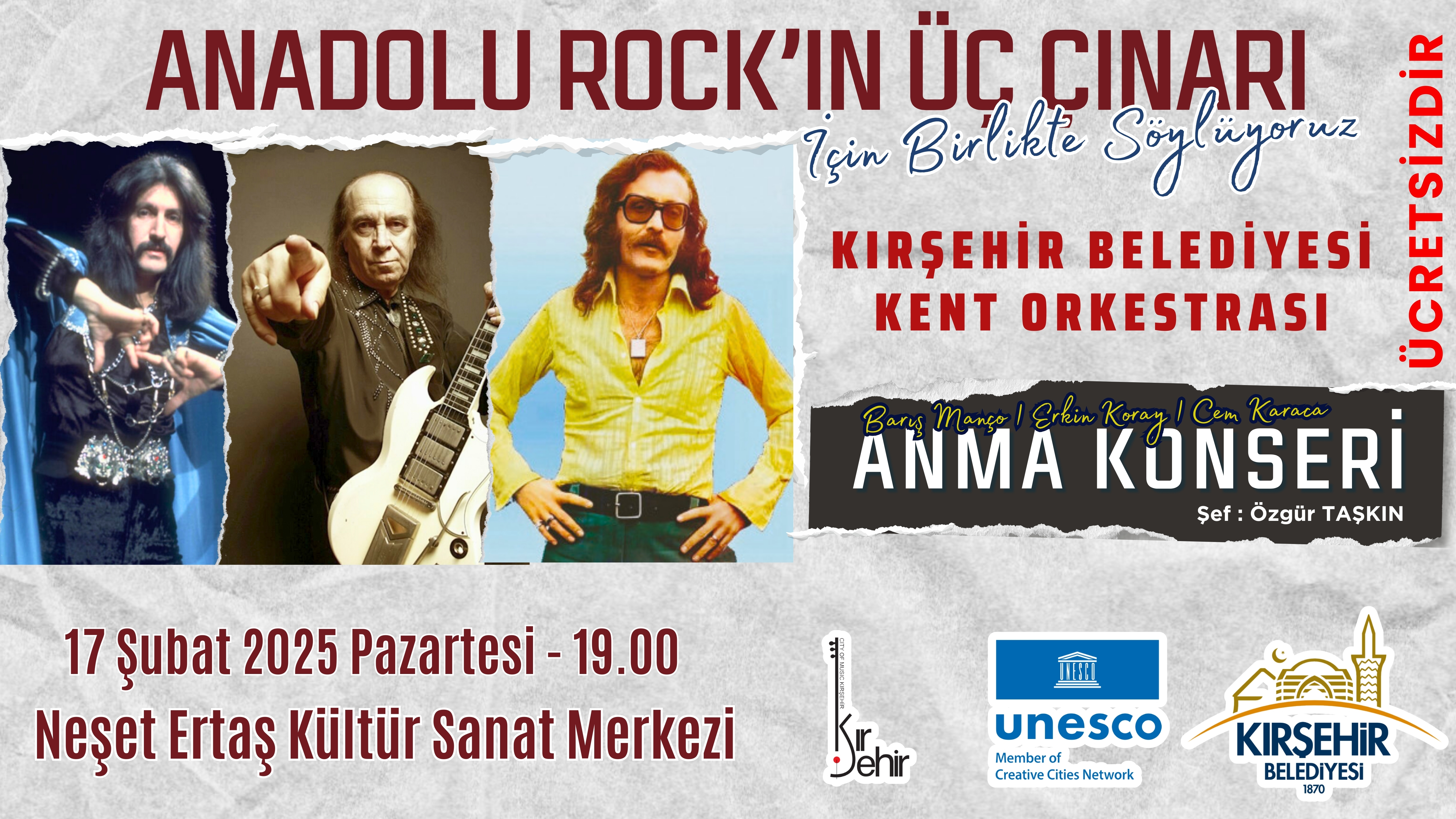 KIRŞEHİR BELEDİYESİ KENT ORKESTRASI  "ANMA KONSERİ"