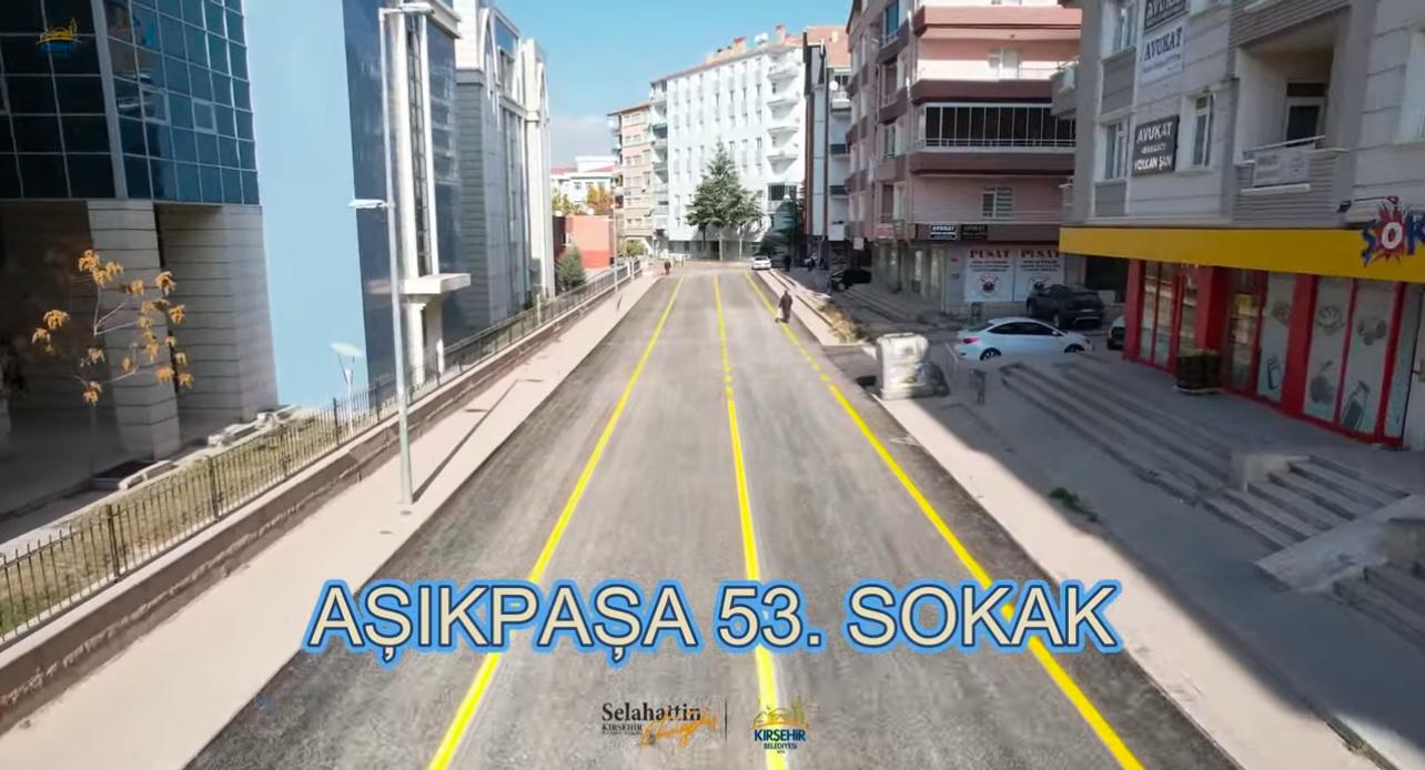 Aşıkpaşa Mahallesi Adliye Arkası 53. Sokak Asfalt Serim Çalışmamız Tamamlandı