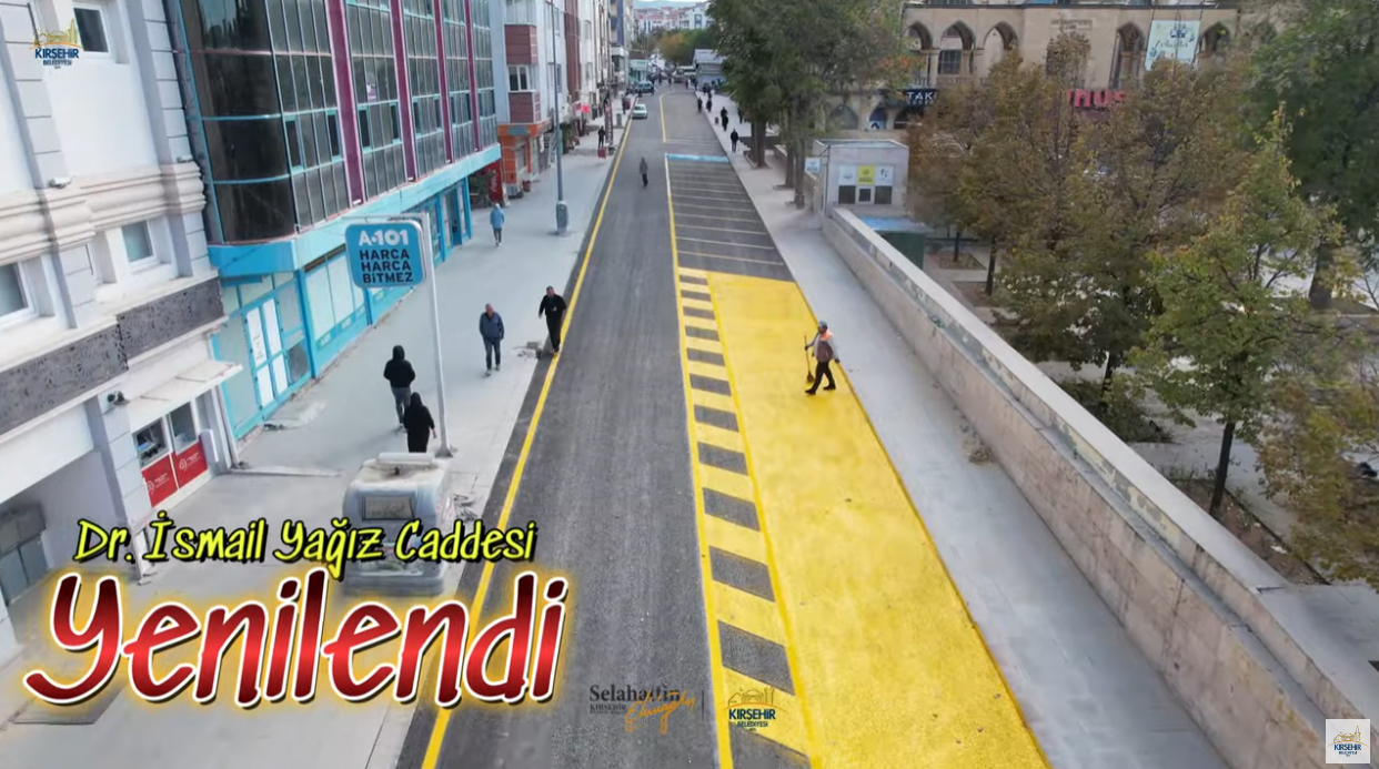 Dr. İsmail Yağız Caddesi Modern Görünümüne Kavuştu